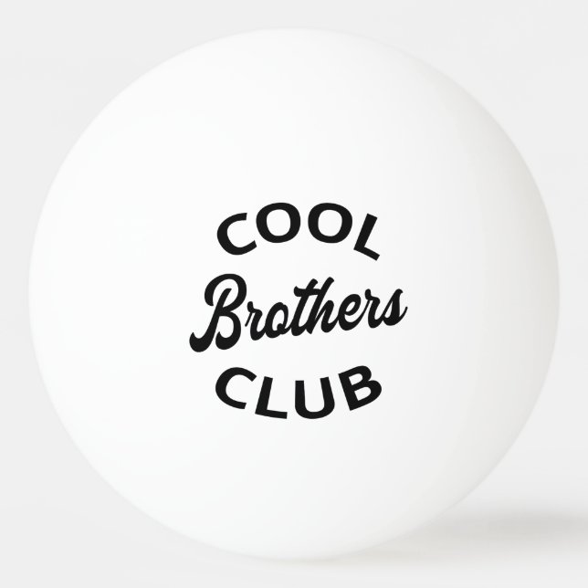 Balle De Ping Pong Club des Frères cool I (Devant)