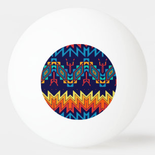 Balle De Ping Pong Conception abstraite de la conception tribale