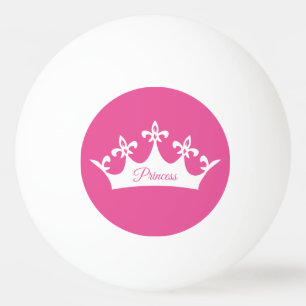 Balle De Ping Pong Couronne de la princesse