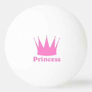 Balle De Ping Pong Couronne de la princesse