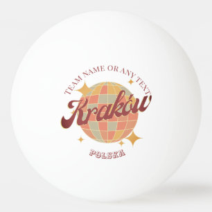 Balle De Ping Pong Cracovie Cracovie Cracovie Cracovie
