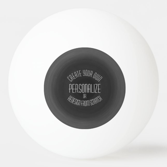 Balle De Ping Pong Créer votre propre - Conception personnalisée (Devant)