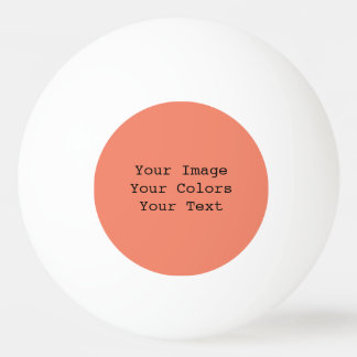 Balle De Ping Pong Créez votre propre