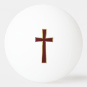 Balle De Ping Pong Croix chrétienne