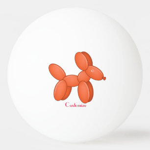 Balle De Ping Pong Cute Balloon Chien Thunder_Cove