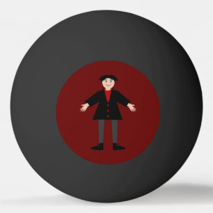 Balle De Ping Pong Cute Vampire Halloween