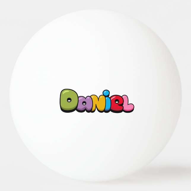 Balle De Ping Pong Daniel (Devant)
