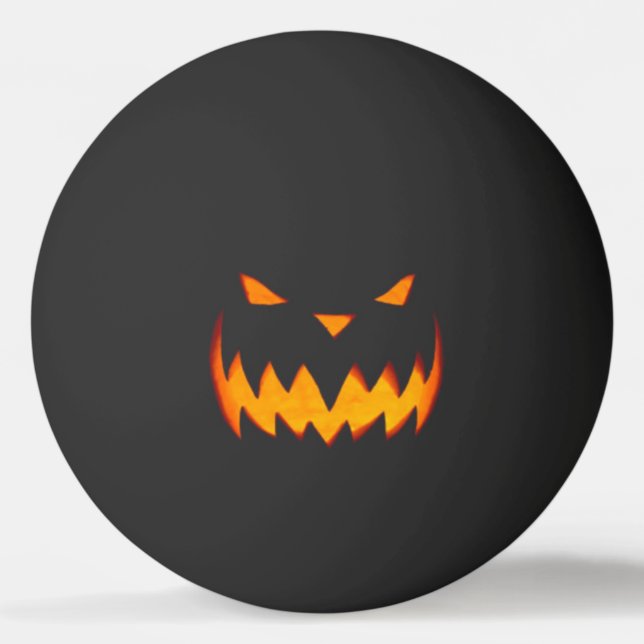 Balle De Ping Pong Déplaisant Hollow Halloween Le Mal Jack oLantern (Devant)