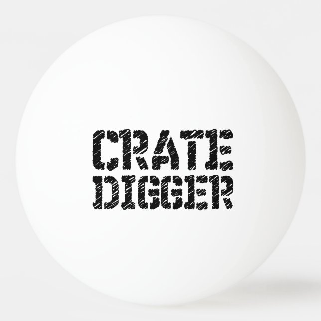 Balle De Ping Pong Digger de vitesse (Devant)