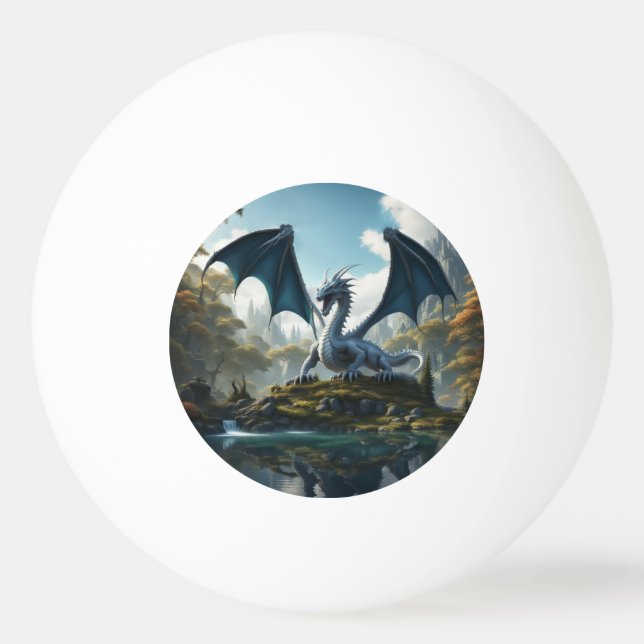 Balle De Ping Pong Dragon (Devant)