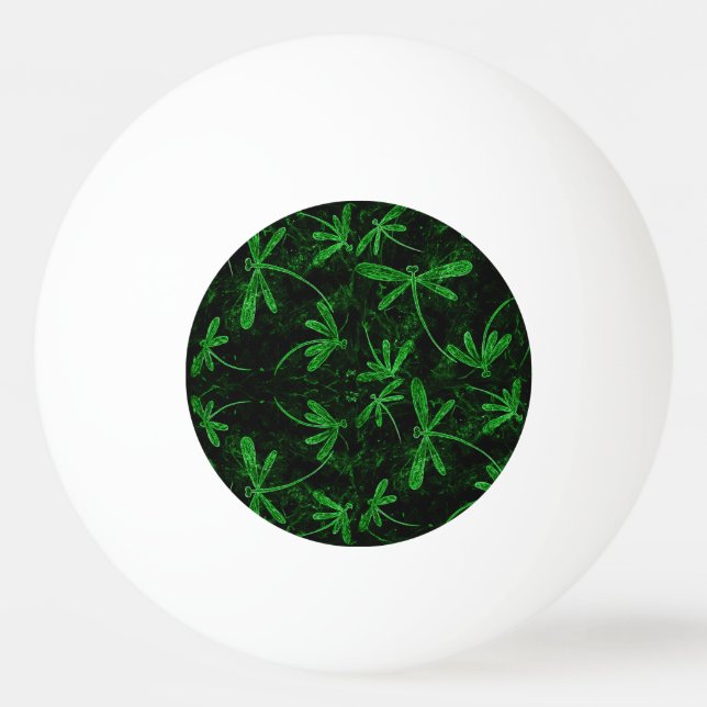 Balle De Ping Pong Dragonlies Neon Green (Dos)