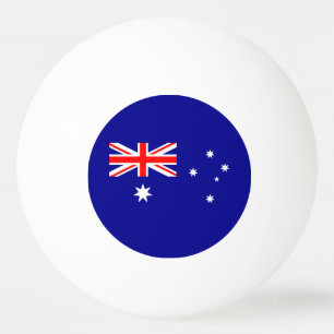 Balle De Ping Pong Drapeau australien patriotique Ping Pong Ball
