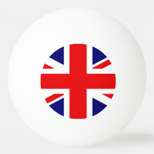 Balle De Ping Pong Drapeau britannique Royaume-Uni d'Angleterre