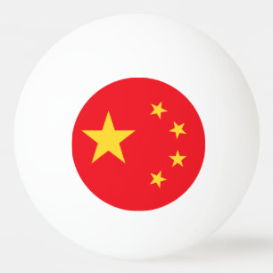 Balle De Ping Pong Drapeau chinois