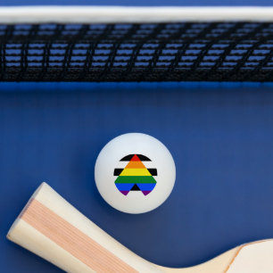Balle De Ping Pong Drapeau d'allié straight de SlipperyJoe lisse arc-