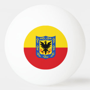 Balle De Ping Pong Drapeau de Bogota, Colombie Ping-Pong Ball
