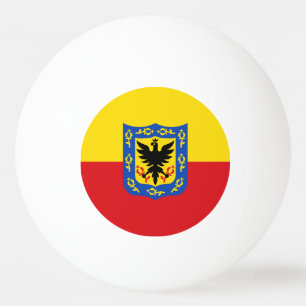 Balle De Ping Pong Drapeau de Bogota, Colombie Ping Pong Ball