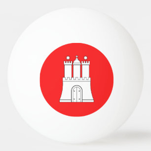 Balle De Ping Pong Drapeau de Hambourg Ping Pong Ball