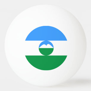 Balle De Ping Pong Drapeau de Kabardino-Balkarie