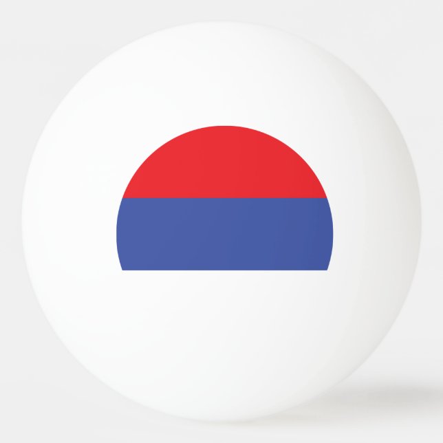 Balle De Ping Pong Drapeau de la Republika Srpska (Devant)