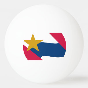 Balle De Ping Pong Drapeau de Lafayette, Indiana