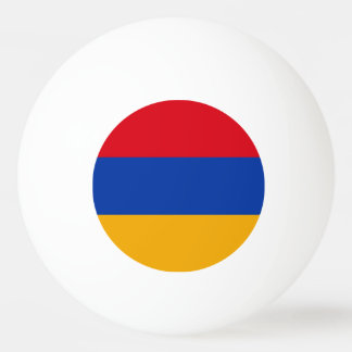 Balle De Ping Pong Drapeau de l'Arménie