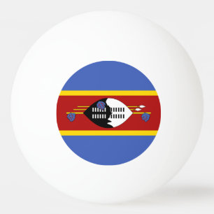 Balle De Ping Pong Drapeau d'Eswatini