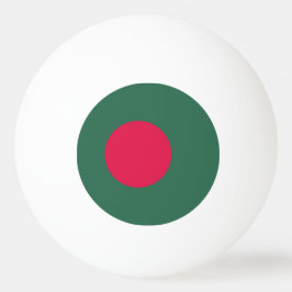 Balle De Ping Pong Drapeau du Bangladesh