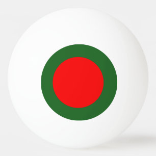 Balle De Ping Pong Drapeau du Bangladesh