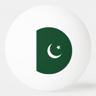Balle De Ping Pong Drapeau du Pakistan
