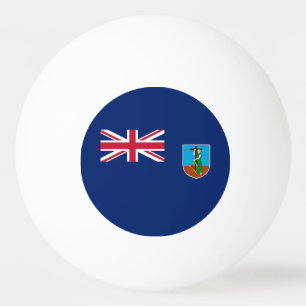 Balle De Ping Pong Drapeau Montserrat