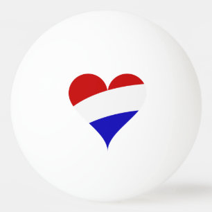 Balle De Ping Pong Drapeau néerlandais