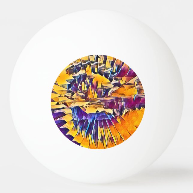 BALLE DE PING PONG EAU DE LA RIVIÈRE (Devant)