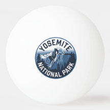 Emblème rond Yosemite demi-dôme
