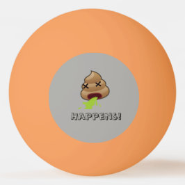 Balle De Ping Pong Emoji de bonne chance