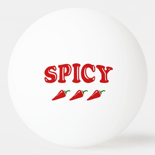 BALLE DE PING PONG ÉPICÉ (Devant)