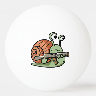 Balle De Ping Pong Escargot armé