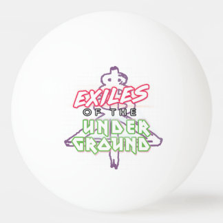 Balle De Ping Pong Exils de la boule de ping-pong souterraine