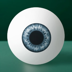 Balle De Ping Pong Eyeball bleu iris oeil drôle farce blague nouveaut