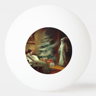 Balle De Ping Pong Fantôme des Noël Présent de Chant de Noël