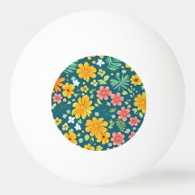 Feuilles tropicaux et motif de fleurs