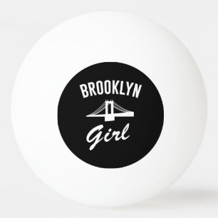 Balle De Ping Pong Fille de Brooklyn