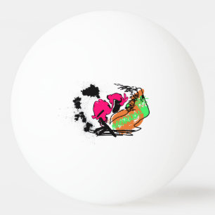 Balle De Ping Pong Flamant rose WILDONE
