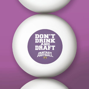 Balle De Ping Pong Football d'Imaginaire ne buvez pas et bavardage - 