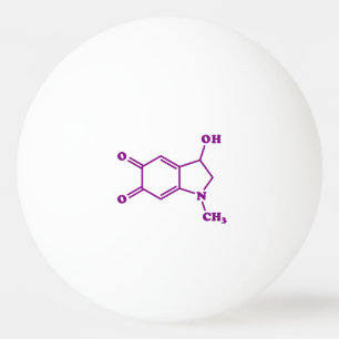 Balle De Ping Pong Formule chimique moléculaire adrénochrome