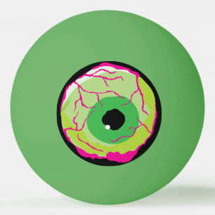 Balle De Ping Pong Funky Zombie Eyeball Bière ou