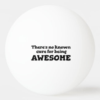 Balle De Ping Pong Funny Simple noir blanc Humour sarcastique