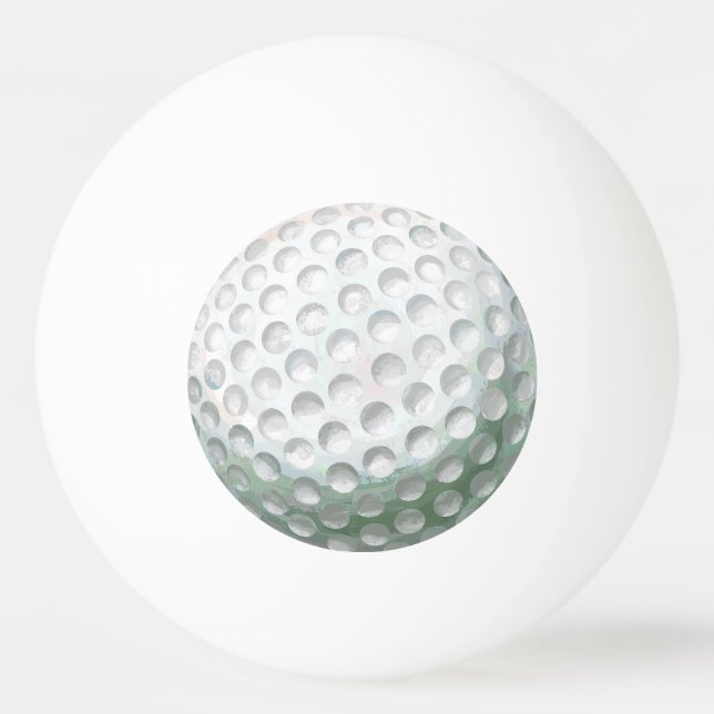Balle De Ping Pong [fuzzy]balle de golf (Dos)