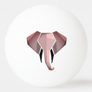 Balle De Ping Pong Géométrie Tête d'éléphant