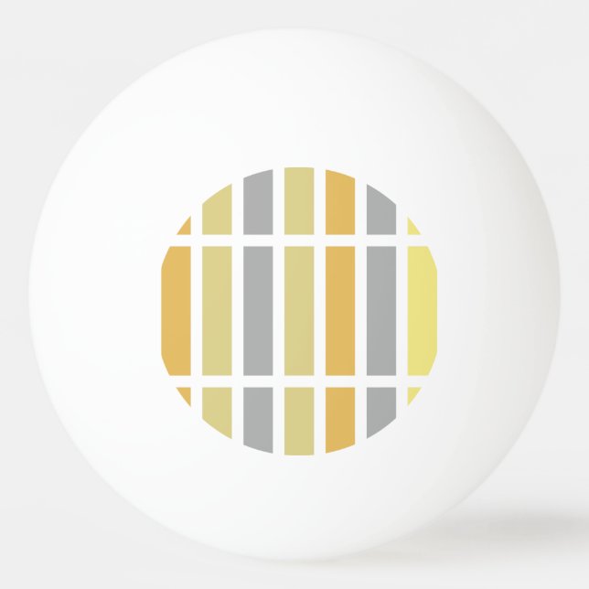 Balle De Ping Pong Gold Silver Bronze Metal Hues (Devant)